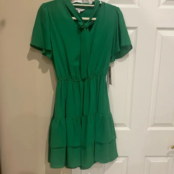 Nanette Lepore | Dresses | Elegant Green Dress | Poshmark